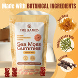 TrueSeaMoss Sea Moss Gummies individual gummy close-up