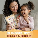 TrueSeaMoss Sea Moss Gummies on a kitchen counter