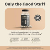 TruHeight Growth Capsules packaging on a wooden table