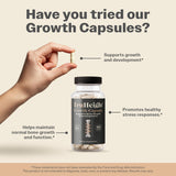 TruHeight Growth Capsules with a measuring spoon for dosage