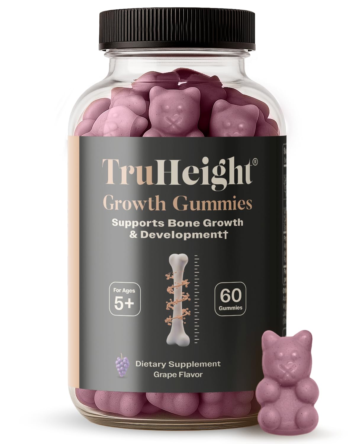 TruHeight Growth Gummies for Kids & Teens front view