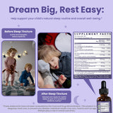 TruHeight Kids Sleep Tincture Watermelon with juice glass
