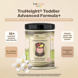 TruHeight Toddler Advanced Formula+ 225g packaging side view