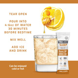 TRULABS Sleep Drink Mix ingredients list on packaging