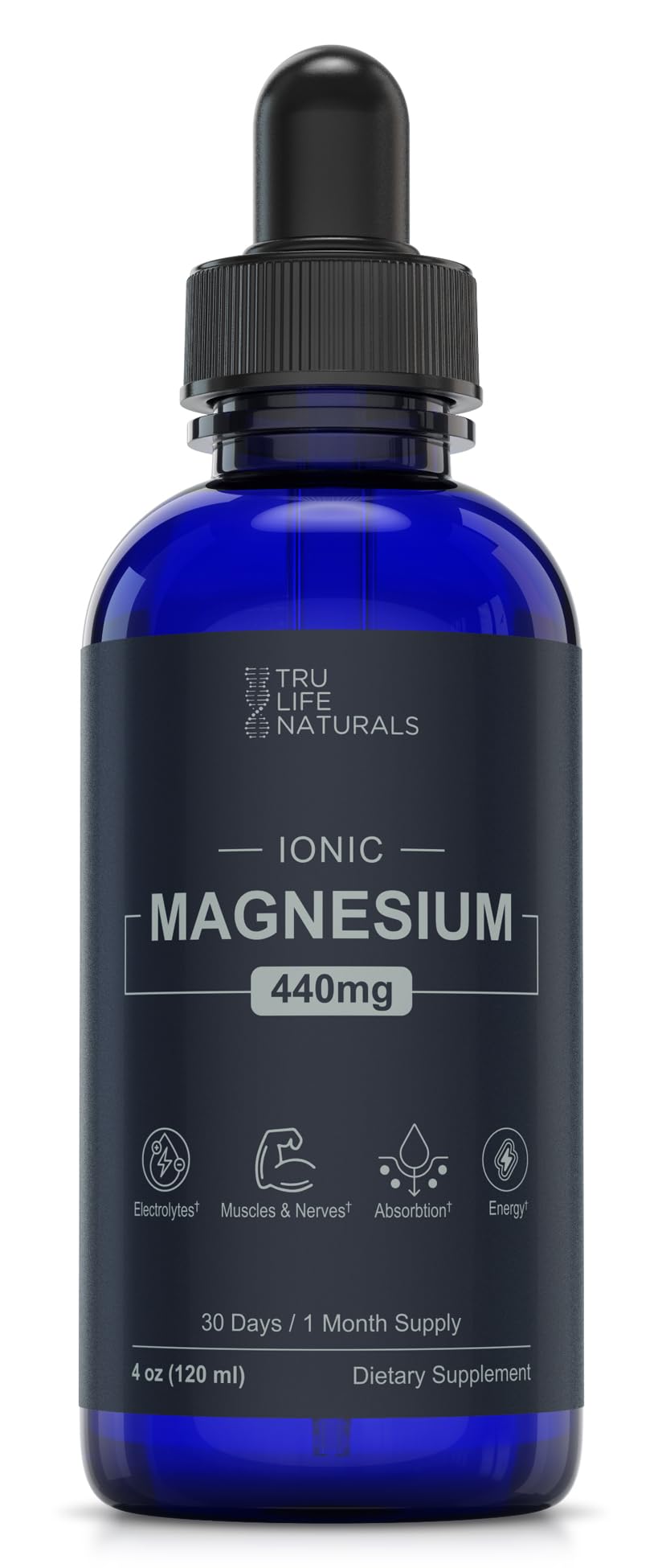 TRULIFE NATURALS Ionic Magnesium Liquid 4 fl oz front view