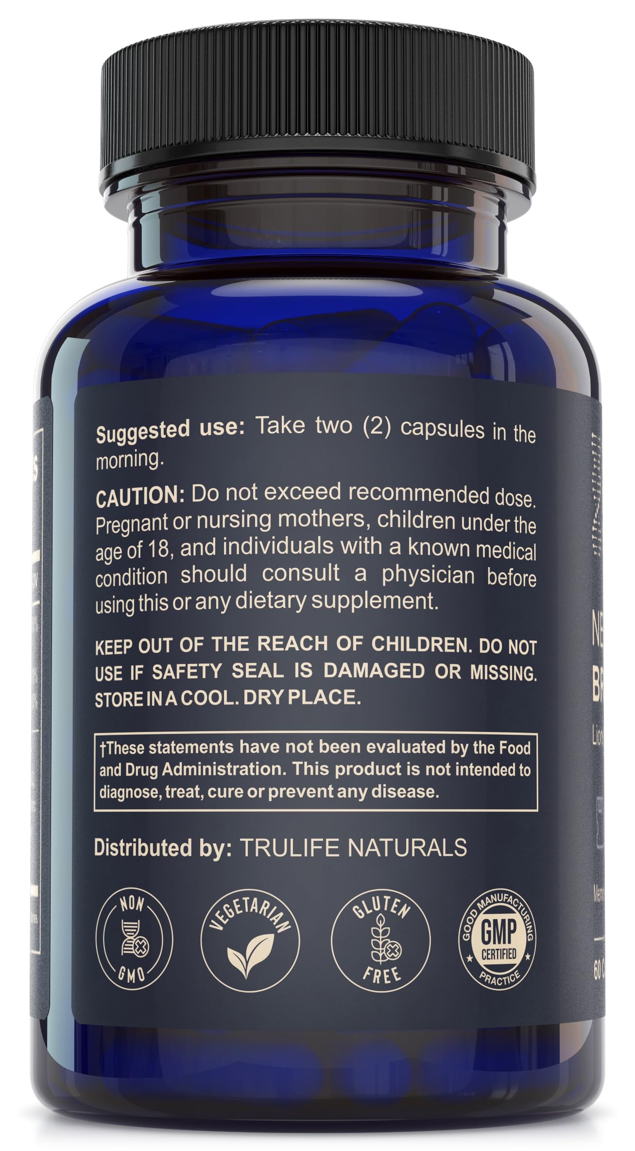 TRULIFE NATURALS NEUROACT Cognitive Support Supplement lifestyle scene