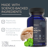 TRULIFE NATURALS NEUROACT Cognitive Support Supplement packaging