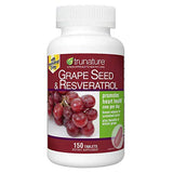 TruNature Grape Seed Extract with Resveratrol 2722g front view
