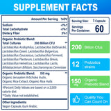 Trupretty Probiotics 200 Billion CFU capsule close-up