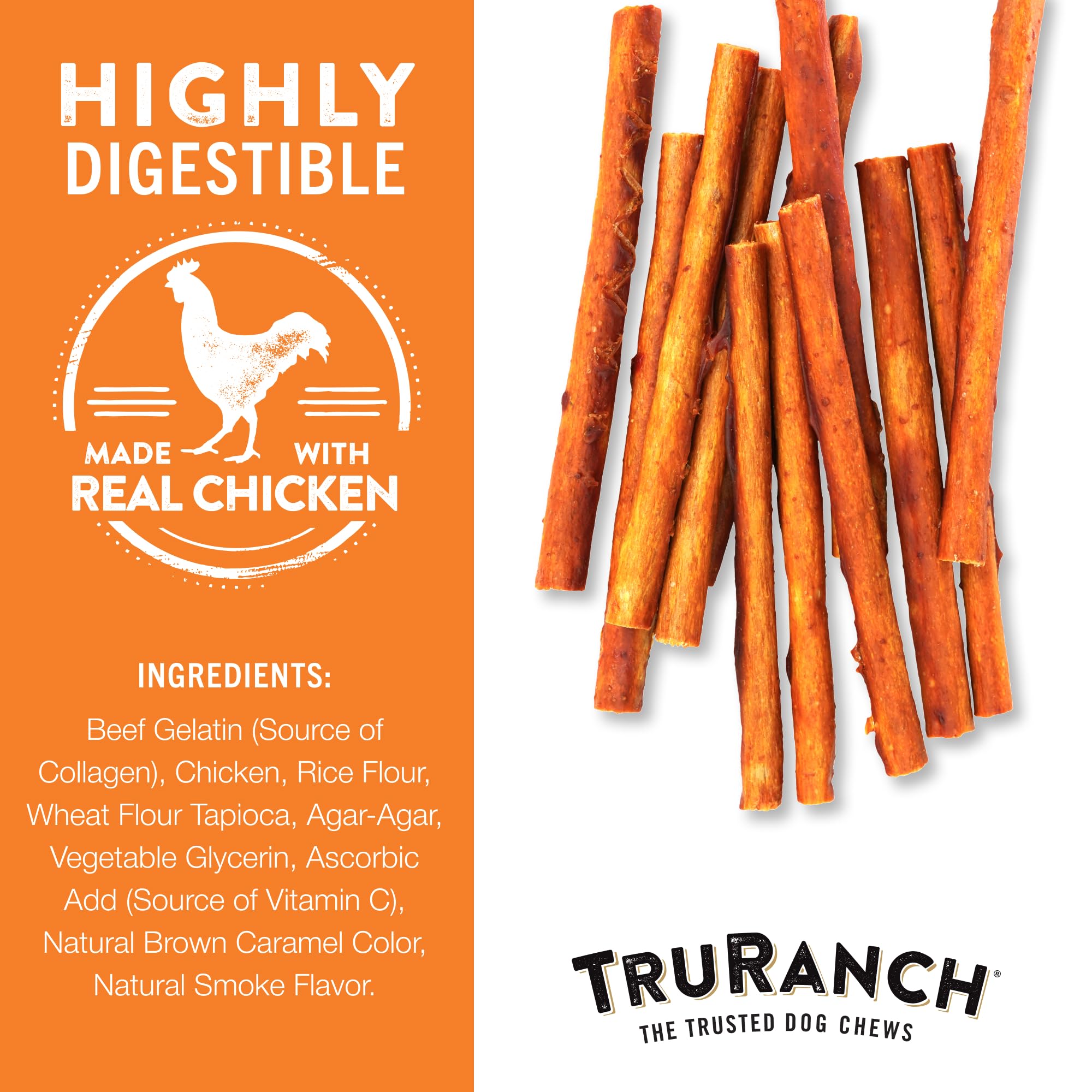 TRURANCH Collagen Sticks displayed with other pet