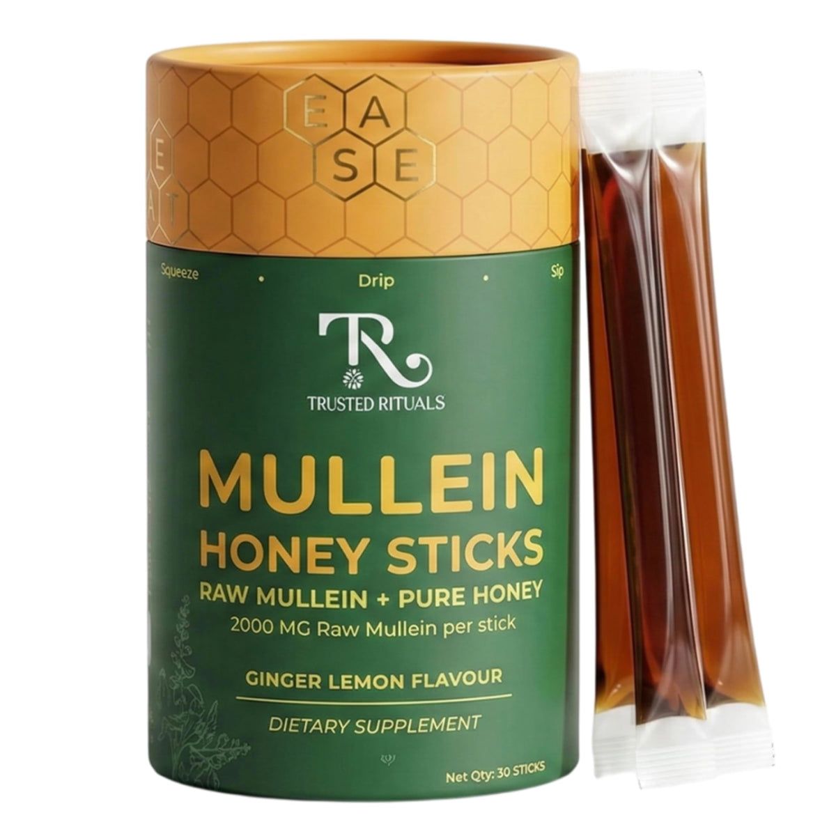 TRUSTED RITUALS Mullein Leaf Extract 300g front view