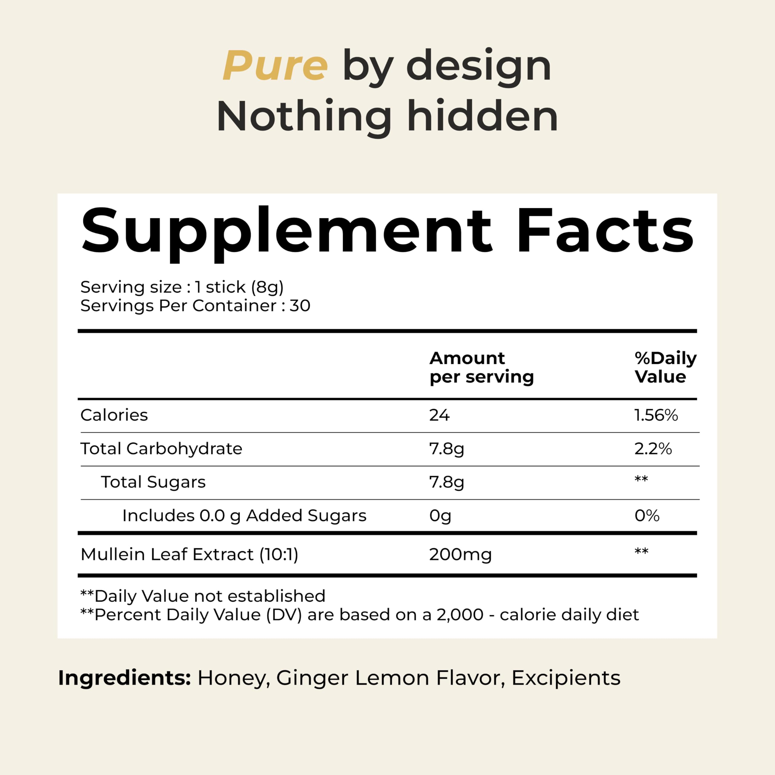 TRUSTED RITUALS Mullein Leaf Extract in a wellness setting