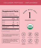 Truvani Collagen Peptides Powder 590g packaging