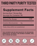 Truvani Creatine Monohydrate 454g on a kitchen counter