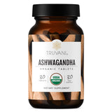 Truvani Organic Ashwagandha Supplement 159g front view