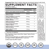 Truvani Plant-Based Omega-3 Supplement displayed with lifestyle background
