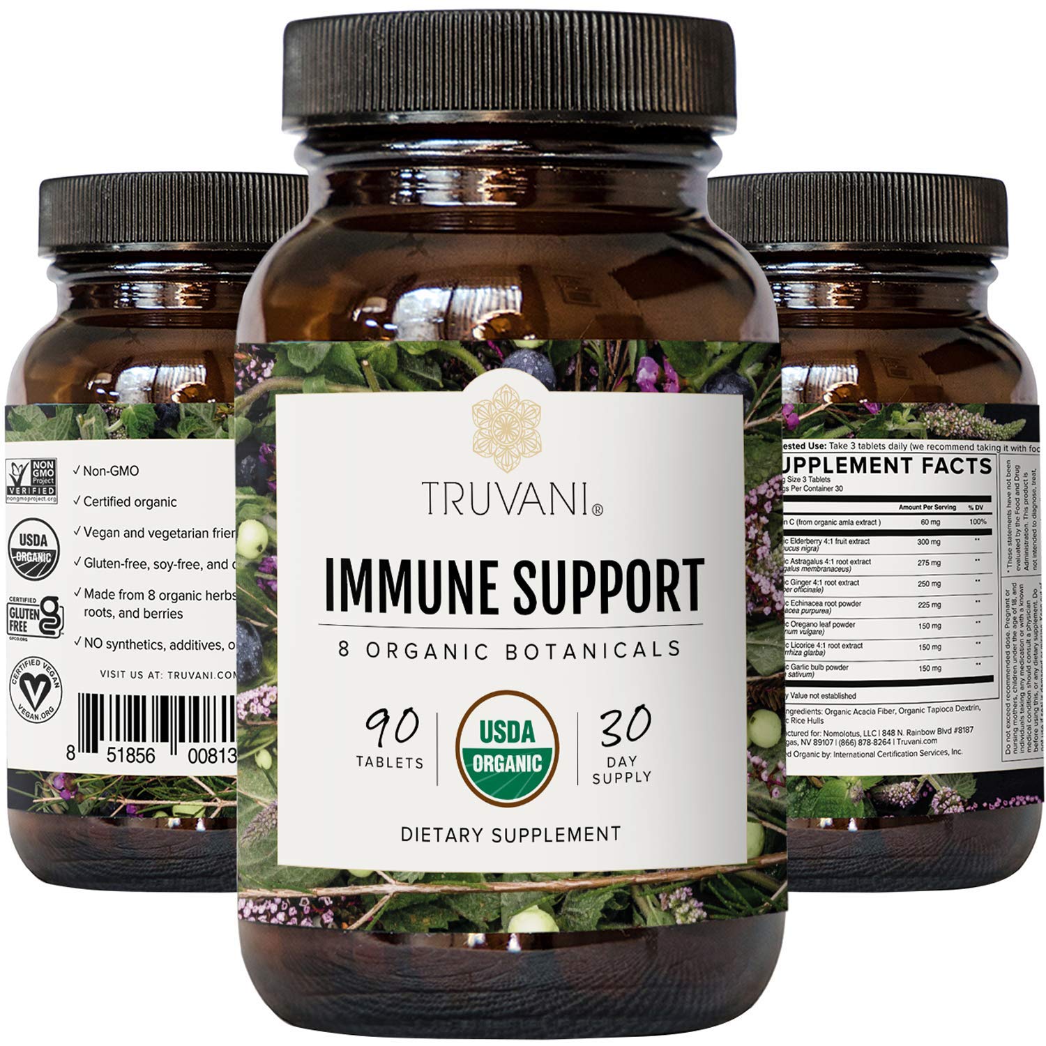 Truvani Plant-Based Omega-3 Supplement packaging