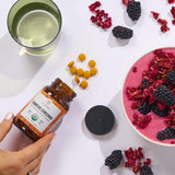 Truvani Turmeric Curcumin supplement ingredients list on packaging