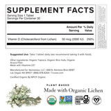 Truvani Vitamin D3 Organic Vegan Supplement 150g with a smoothie