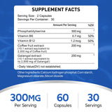 TrySafe Blended Vitamin & Mineral Supplement 300mg Phosphatidylserine ingredients list