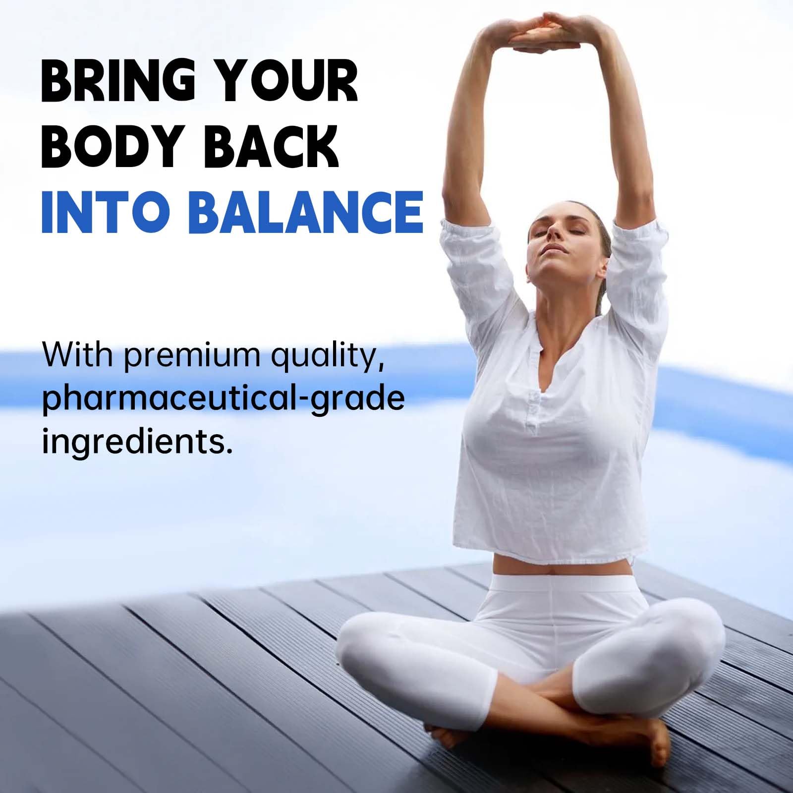 TrySafe Blended Vitamin & Mineral Supplement 300mg Phosphatidylserine on a wooden table
