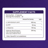 TrySafe GABA Sleep Aid 600mg capsules inside bottle