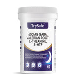 TrySafe GABA Sleep Aid 600mg front view of packaging