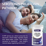 TrySafe GABA Sleep Aid 600mg on a wooden table