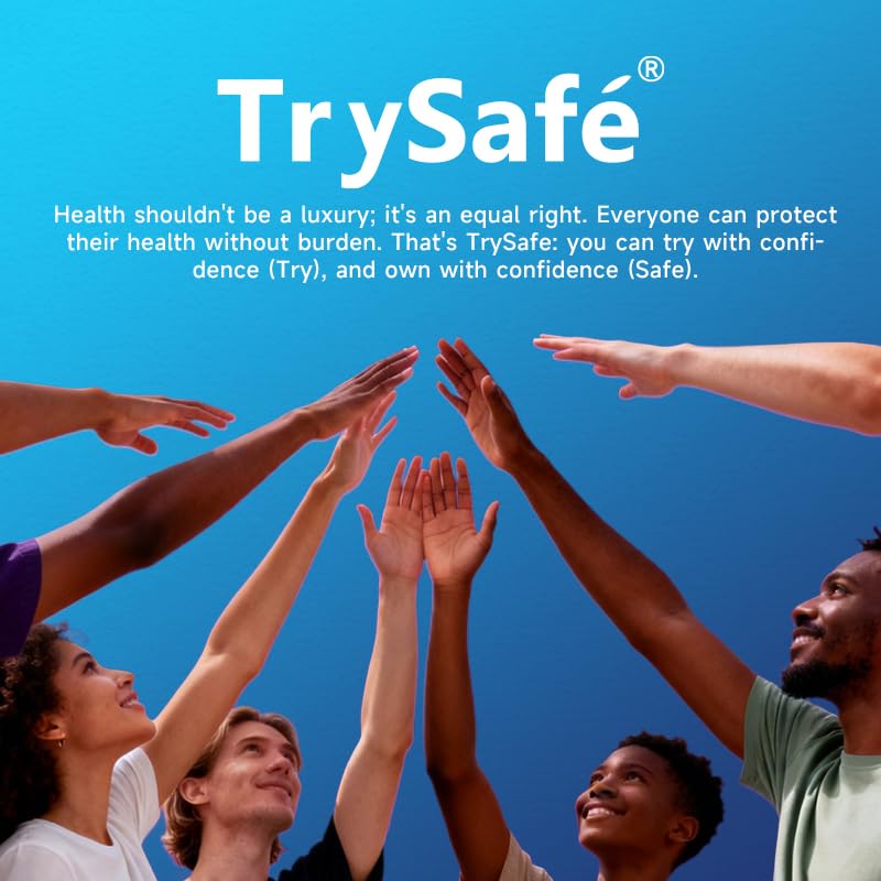 TrySafe Saw Palmetto Supplement displayed with other vitamins