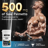 TrySafe Saw Palmetto Supplement side view showing capsule