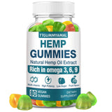 TTGUMMYAMAL Hemp Gummies front view with packaging