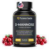 Tucano Bads Cranberry D Mannose Supplement bottle front view