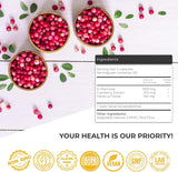 Tucano Bads Cranberry D Mannose Supplement capsules close-up