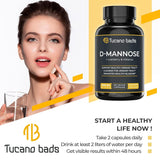 Tucano Bads Cranberry D Mannose Supplement packaging