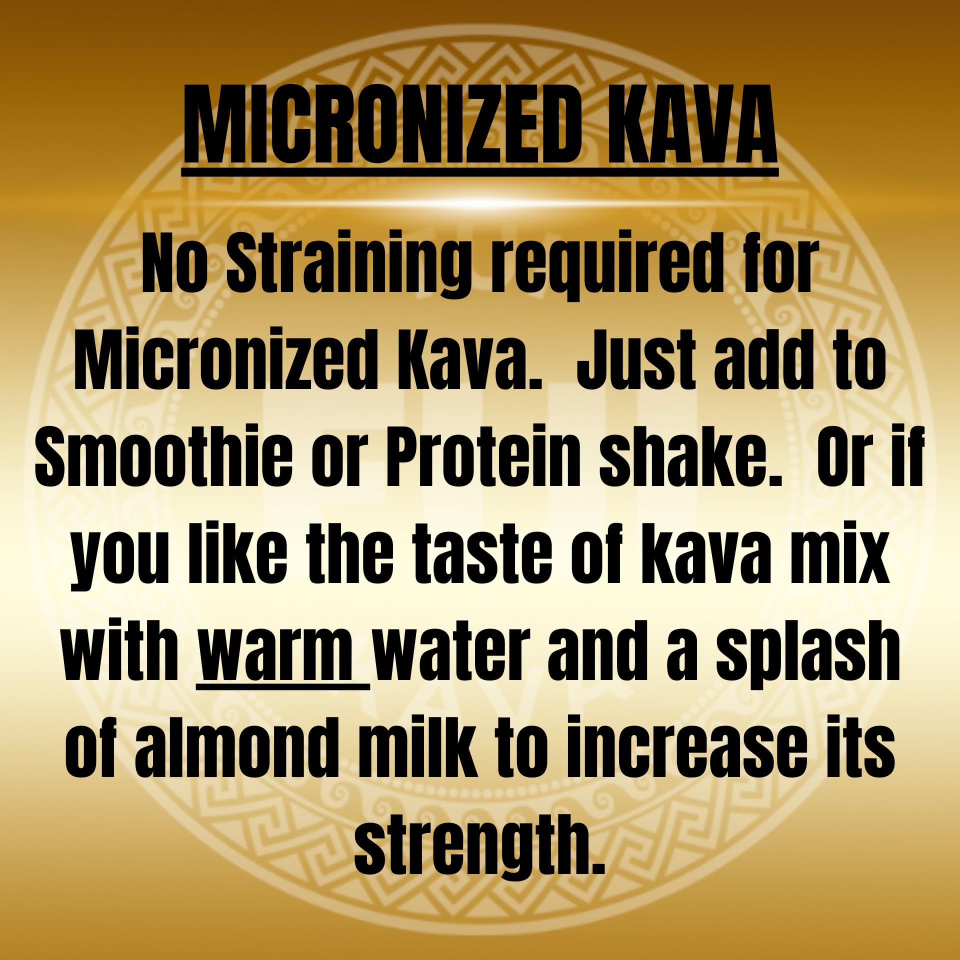 TUI KAVA Micronized Noble Kava Root Powder 100g close-up of powder