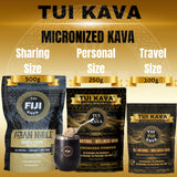 TUI KAVA Micronized Noble Kava Root Powder 100g in a smoothie