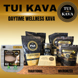 TUI KAVA Micronized Noble Kava Root Powder 100g serving suggestion