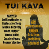 TUI KAVA Micronized Noble Kava Root Powder 100g side view