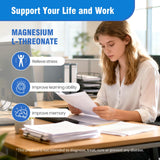 tupeou Magnesium L-Threonate Capsules 2000mg opened bottle showing capsules