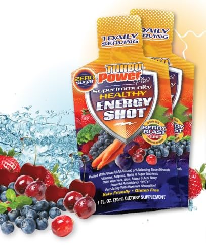Turbo Power Multivitamin 1oz packet back view