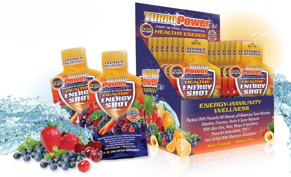 Turbo Power Multivitamin 1oz packet front view