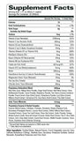 Turbo Power Multivitamin Liquid Supplement 907g back view