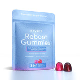 TUSHY Reboot Prebiotic Fiber Gummies 60 count front view