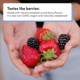 TUSHY Reboot Prebiotic Fiber Gummies with fresh berries