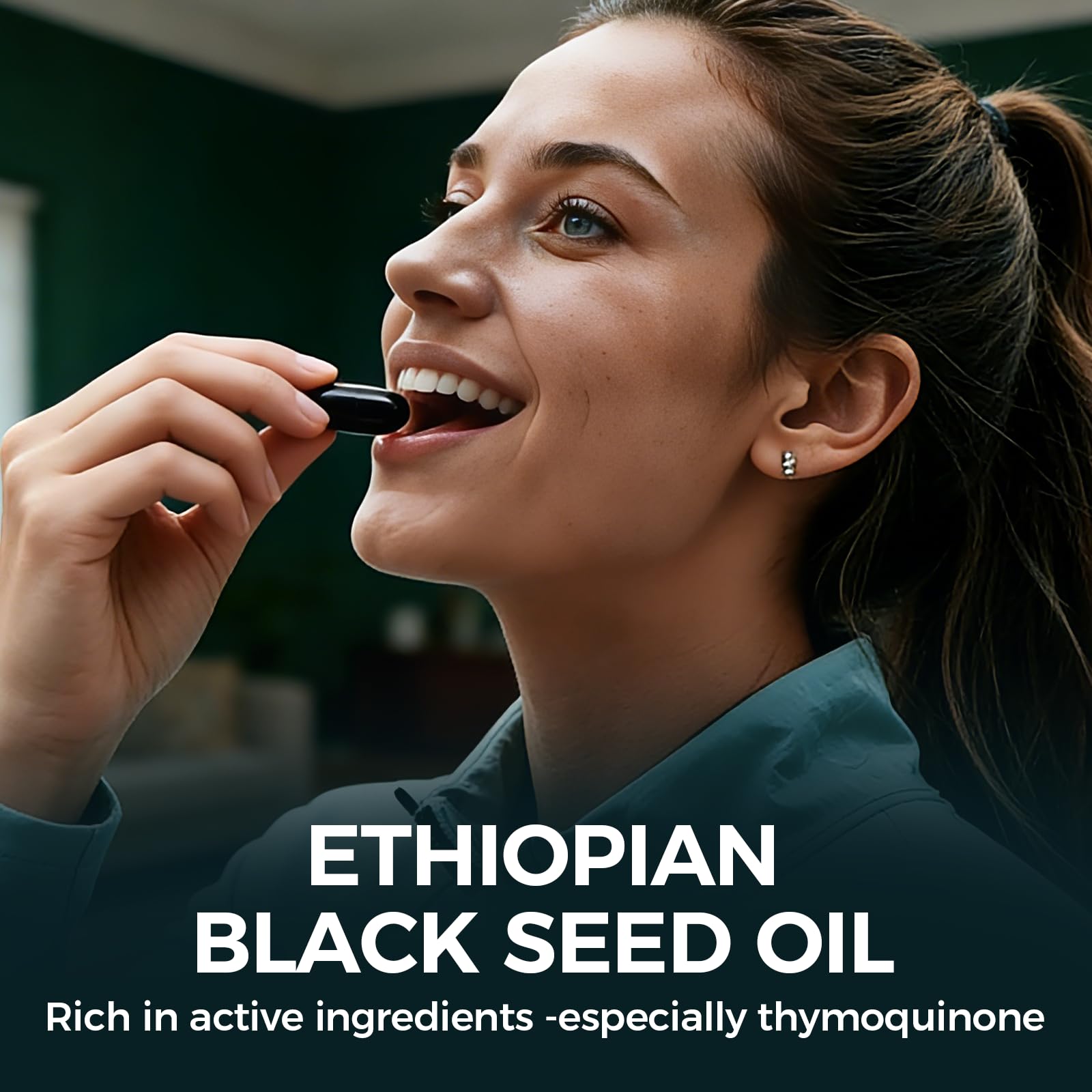 TUVAAZ Black Seed Oil Softgels packaging details