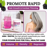 Twig & Leaf MSM Biotin Powder on a kitchen counter