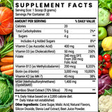 Twig & Leaf MSM Biotin Powder packaging side view