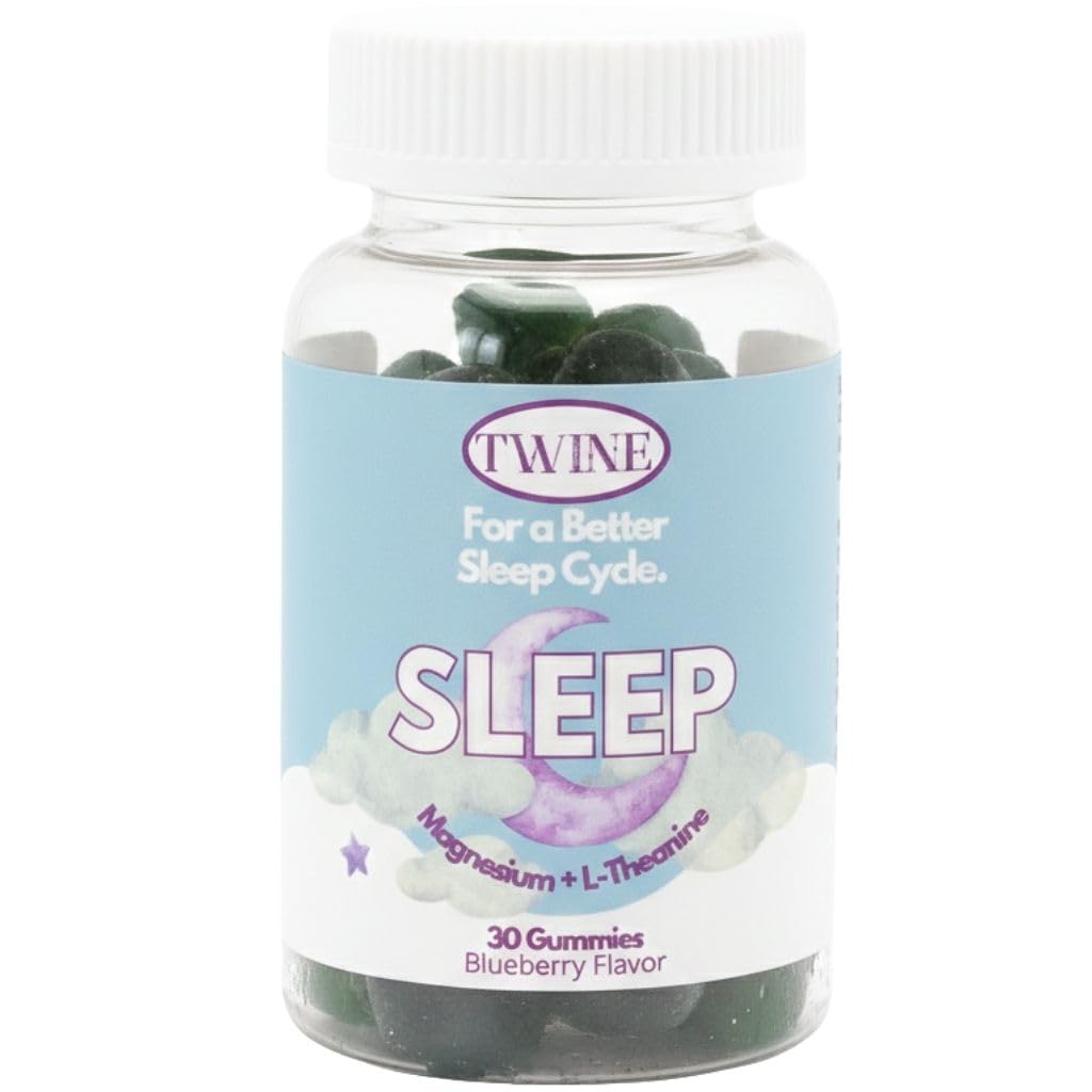 TWINE Sleep Gummies 30pcs Blueberry Flavor front view