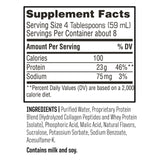 Twinlab Amino Acids Supplement 231g back view with ingredients