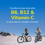 Twinlab B-Complex Energy Support Supplement capsules in a hand